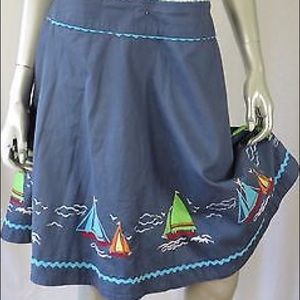 LIZ CLAIBORNE Woman Boat Skirt PETITE